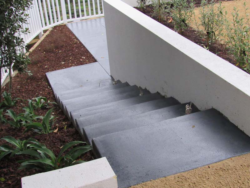 concrete stairs